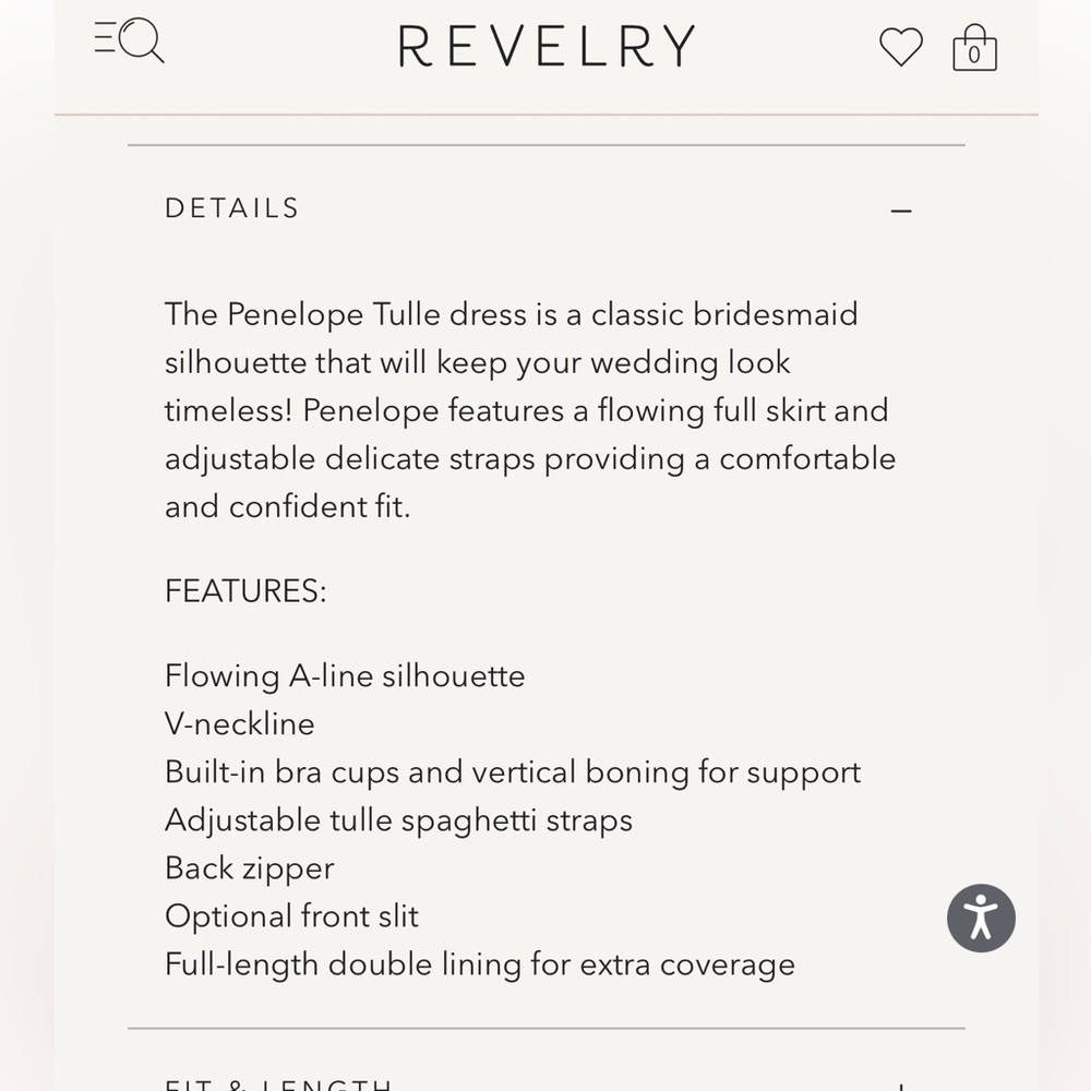 REVELRY Penelope Tulle Dress / Eucalyptus - Picture 6 of 8